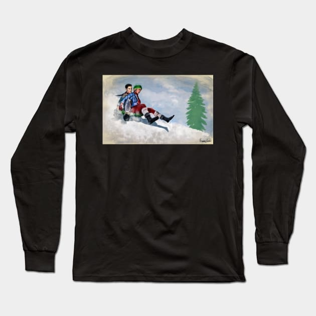 Hang on for the Ride Long Sleeve T-Shirt by kenmo